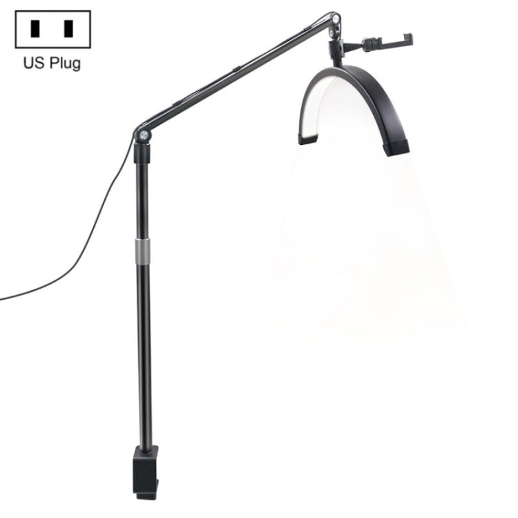 Lampada per manicure di bellezza a forma di mezzaluna da 23 pollici D-M30X Luce di riempimento curva, US Plug, UK Plug, AU Plug, EU Plug Lampada per manicure di bellezza a forma di mezzaluna da 23 pollici D-M30X Luce di riempimento curva, US Plug, UK Plug, AU Plug, EU Plug
